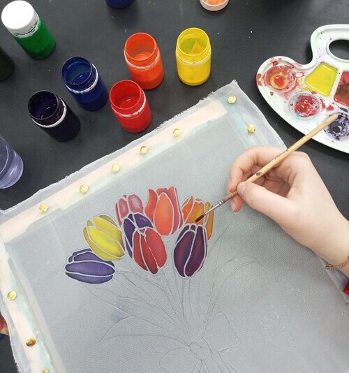 Холодный батик